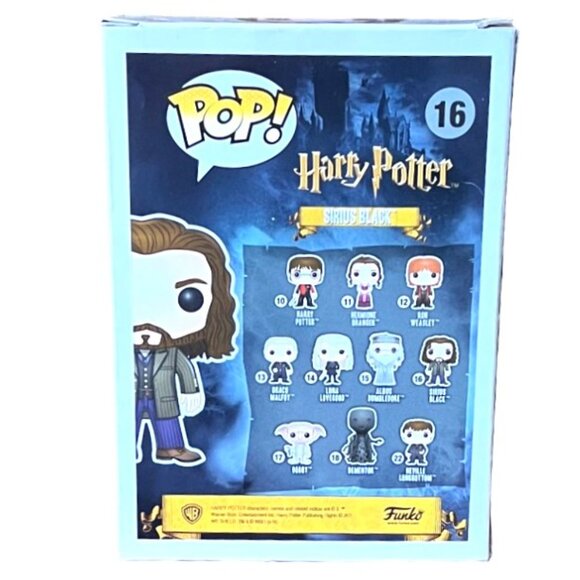 Sirius Black, Harry Potter #16 Funko Pop Vinyl Figure, Never Opened - Picture 3 of 7